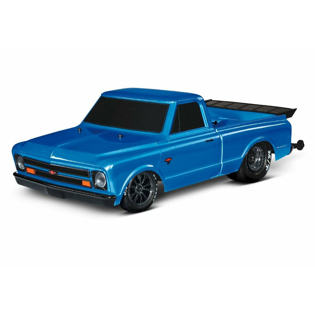 Traxxas 1/10 2WD Drag Truck RTR Drag Slash Chevrolet C10 - Brilliant Blue TRA94076-4BLUE