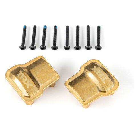 Axle Cover (2): 8g - Brass TRA9787