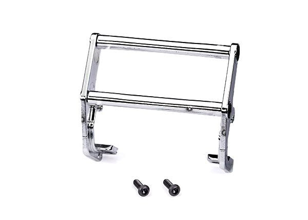 Traxxas Push Bar, Bumper, Chrome (Assembled) (Fits #9836 Bumper) - TRA9838