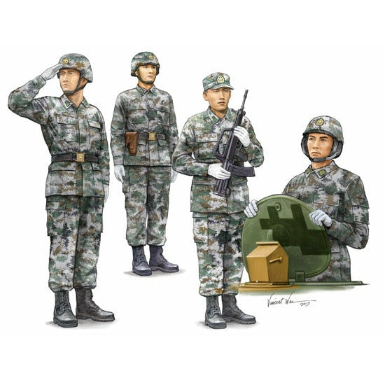 PLA Tank Crew #431 1/35 Figure Kit by Trumpeter