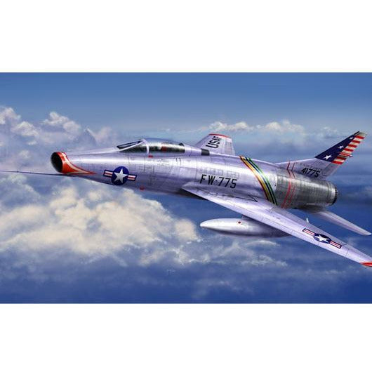 F-100C Super Sabre1/72 #01648 by Trumpeter