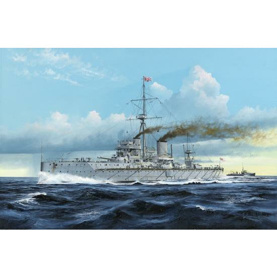 HMS Dreadnought 1907 1/350 Model Ship Kit #05328 by Trumpeter