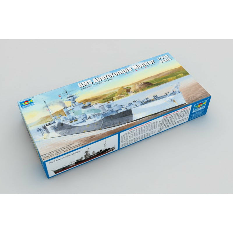 HMS Abercrombie Monitor 1/350 Model Ship Kit #05336 by Trumpeter