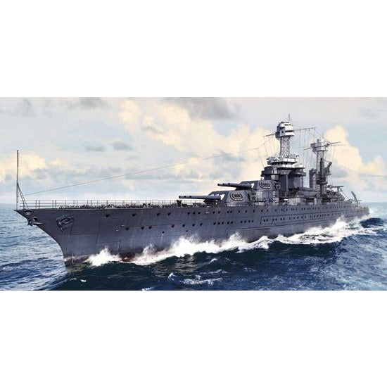 USS Tennessee BB-43 Battleship 1941 1/700 Model Ship Kit #05781 by Trumpeter