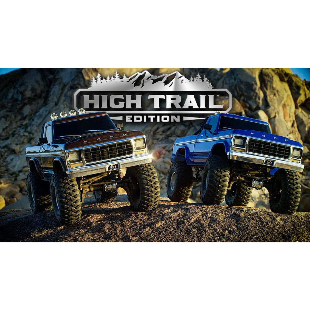 Traxxas 1/10 4WD Crawler RTR TRX-4 Ford F-150 Ranger XLT High Trail Edition - Assorted Colours TRA92046-4