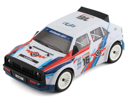 UDI RC Lancia Rally Pro 1/16 4WD RTR Brushless On-Road RC Car w/Drift Tire - UDI1603PRO