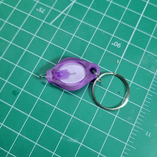 LED UV 395nm  Keychain Flashlight