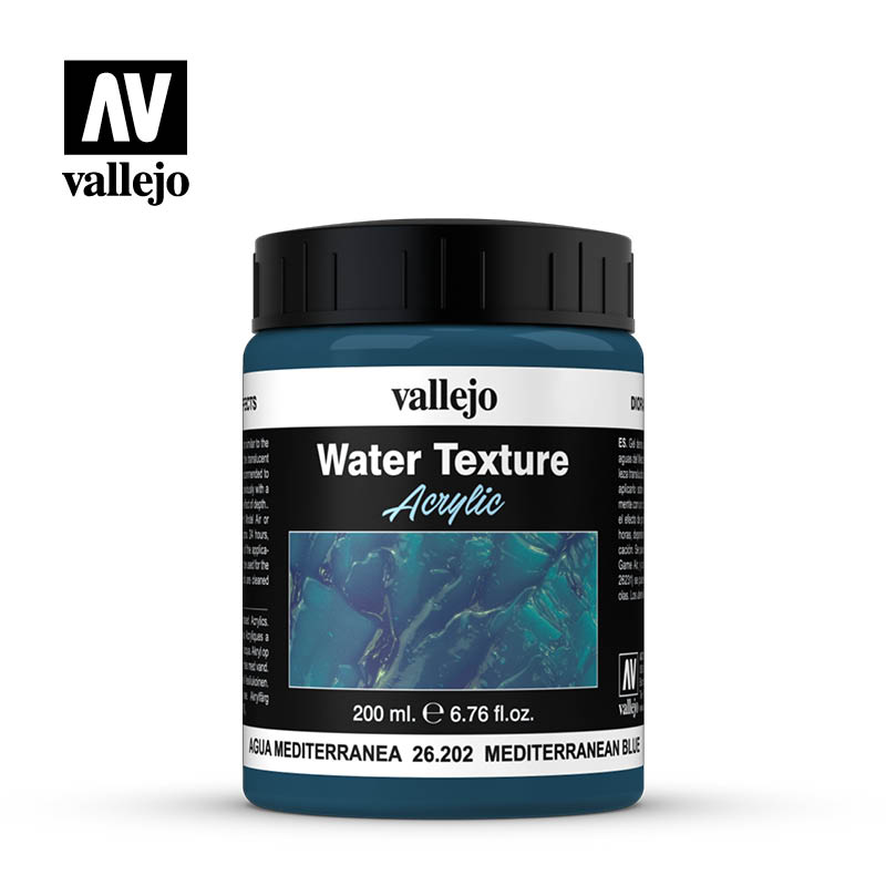 Vallejo Water Texture - Mediterranean (200ml) VAL26202
