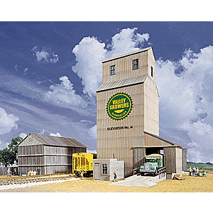 Valley Growers Association Steel Grain Elevator [HO]